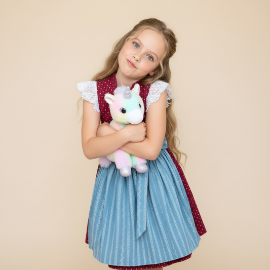 Kinderdirndl Karla hochgeschlossen von Stockerpoint