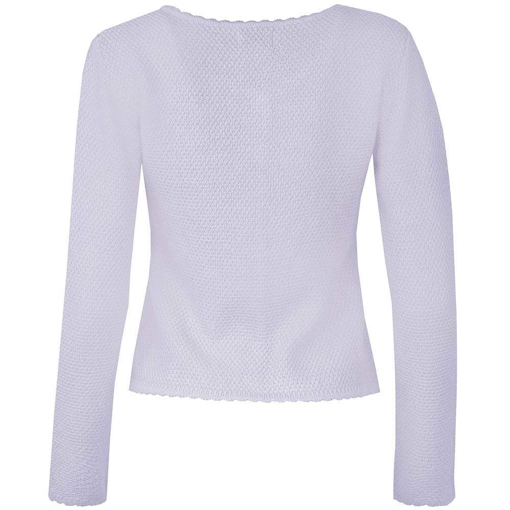 Strickjacke Vilseck in Flieder mit schlichtem Design