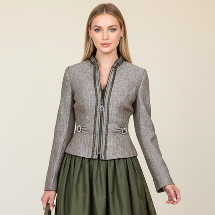 Trachtenjacke Cordula oliv von Krüger