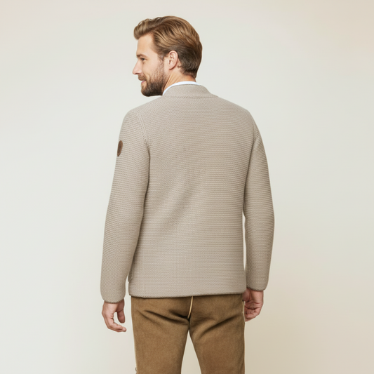Trachten-Strickjacke Pablo sahara von Stockerpoint