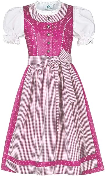 Kinderdirndl von Isar Trachten (3 tlg.)