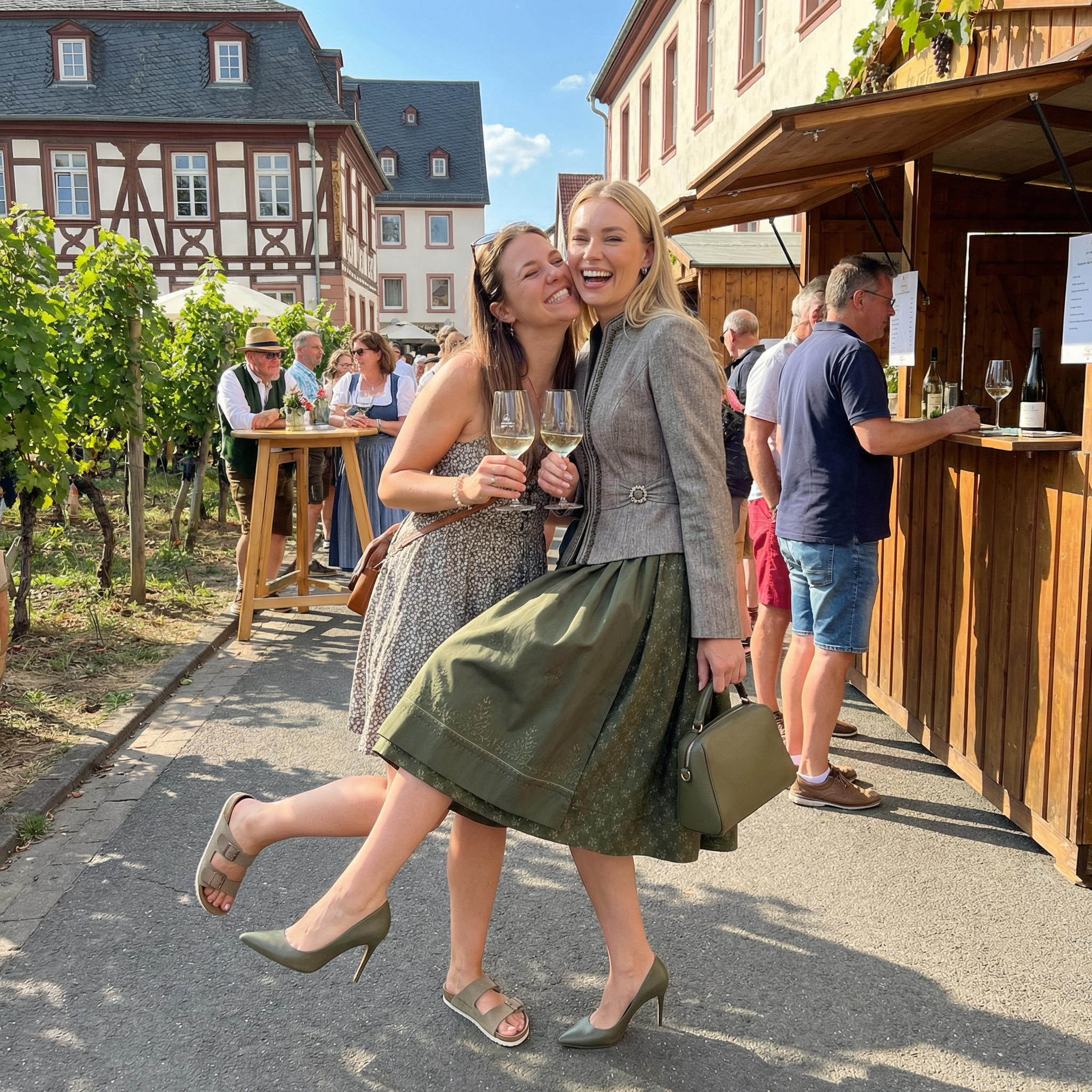 Trachtenjacke Cordula oliv von Krüger