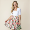 Rock Maita mit Blumenmuster