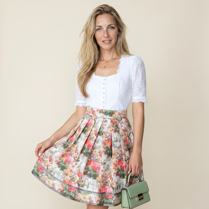Rock Maita mit Blumenmuster