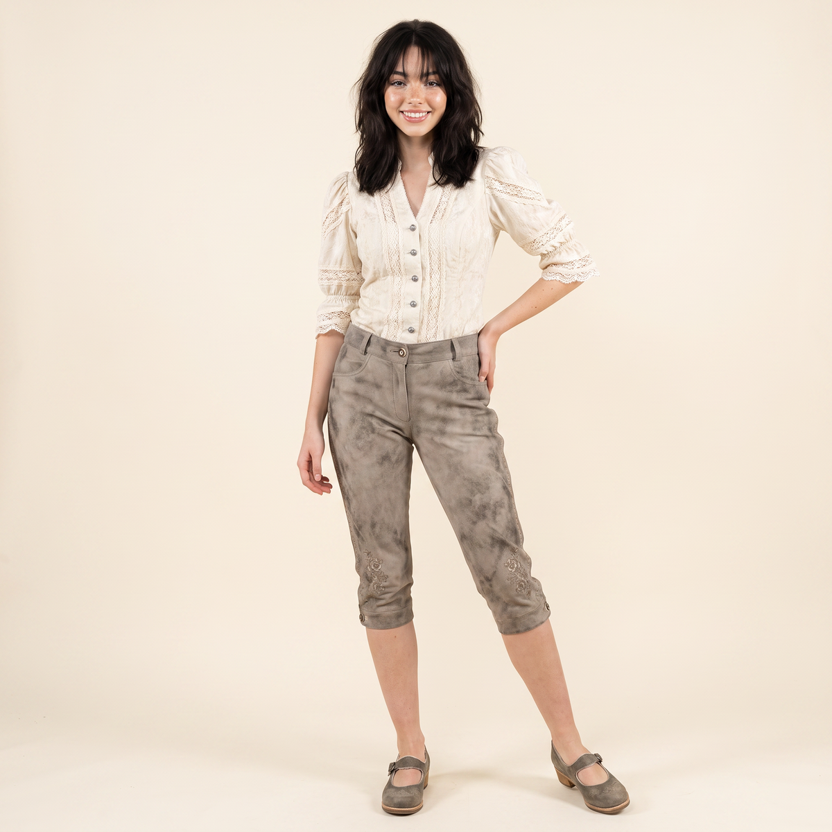 Damen Lederhose Revita von MarJo