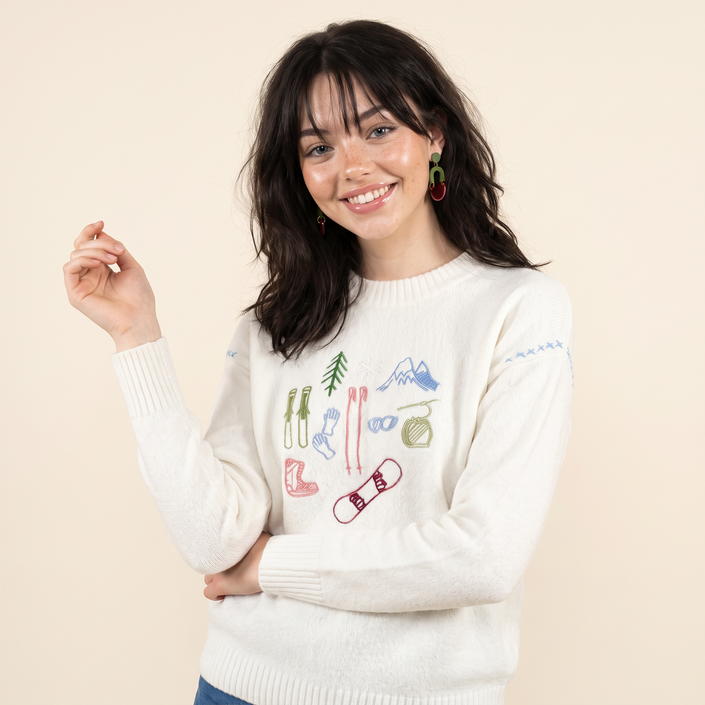 Damen Pullover Haselbach Piz Palü
