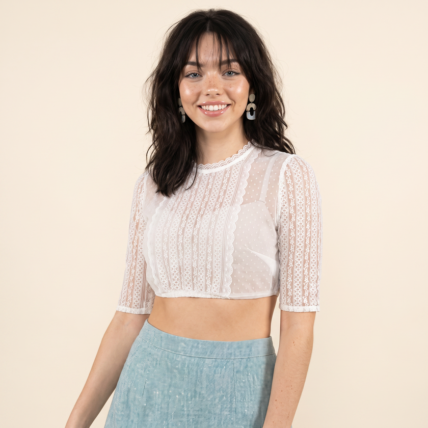 Dirndlbluse Evina-Nova von MarJo