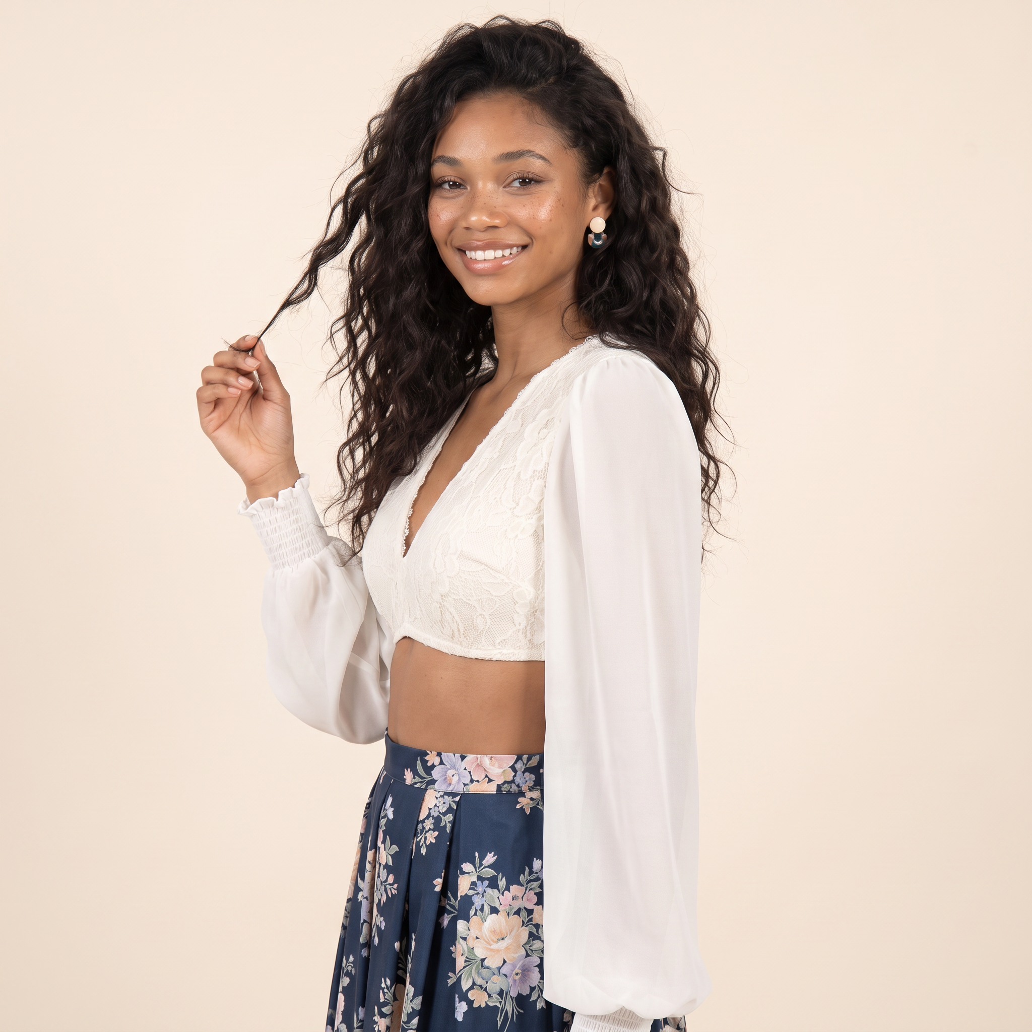 Dirndlbluse Kiara-Sarah MarJo