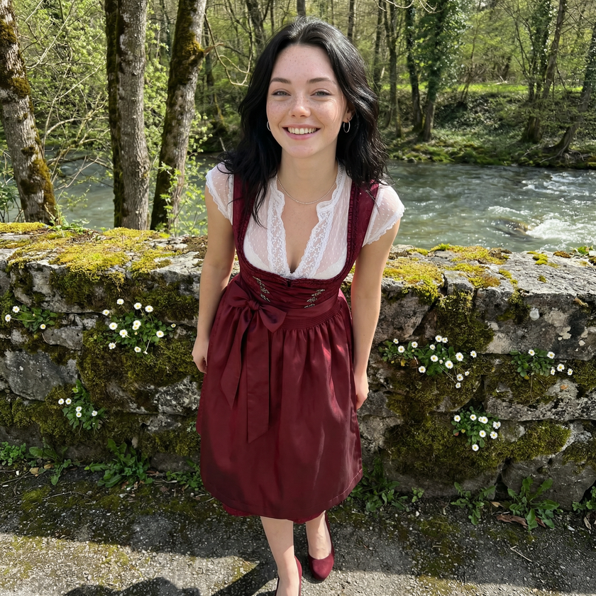 Dirndlbluse Nikola-Dali