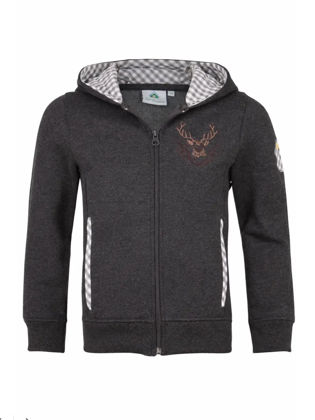 Kinder Kapuzensweatjacke von Isar-Trachten