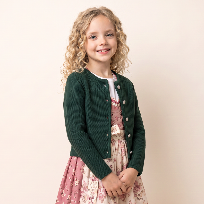 Kinderstrickjacke MADL von Isar-Trachten