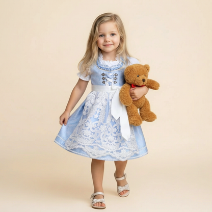 Kinderdirndl Maleen mit Bluse von Krüger