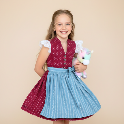 Kinderdirndl Karla hochgeschlossen von Stockerpoint