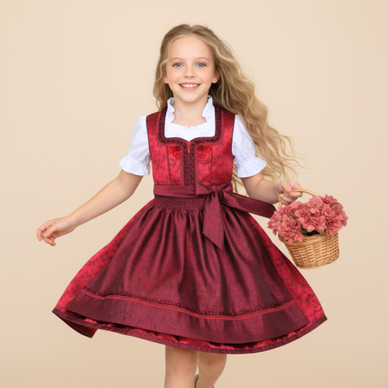 Kinderdirndl Davina mit Bluse von Krüger