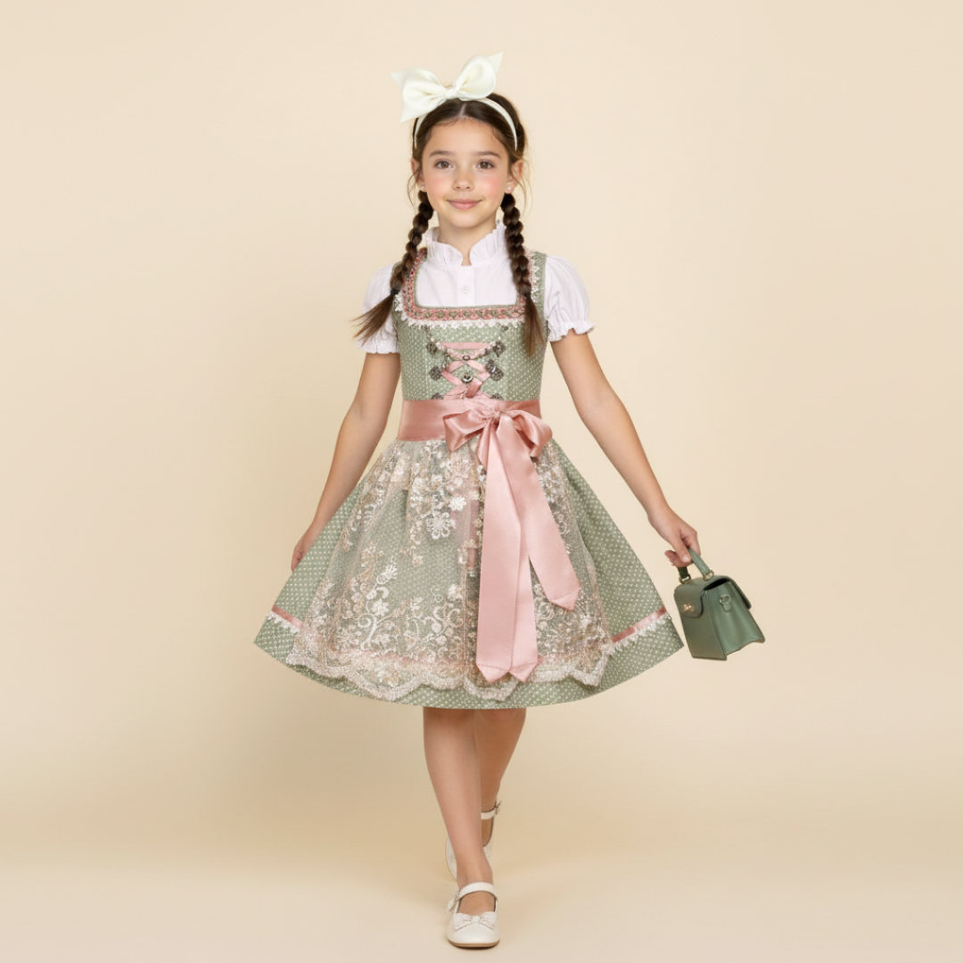 Kinderdirndl Naja mit Bluse von MarJo