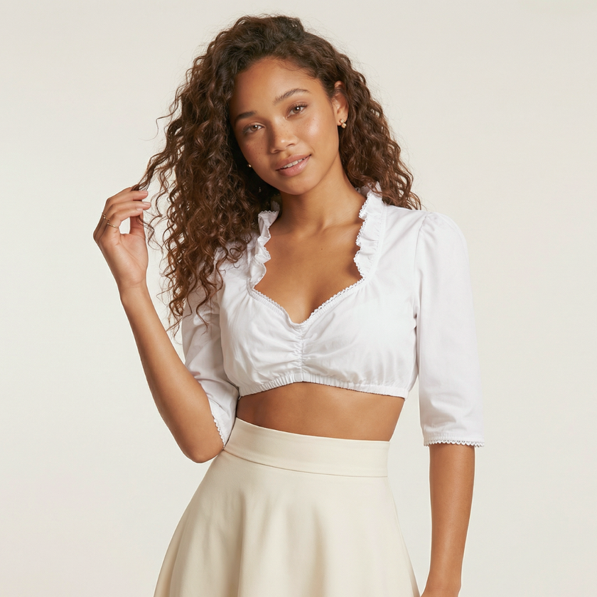 Dirndlbluse klassisch