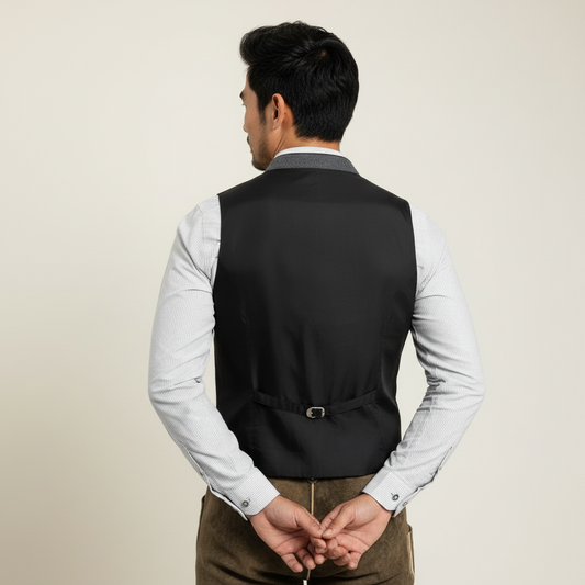 Weste Enzo blau von Stockerpoint