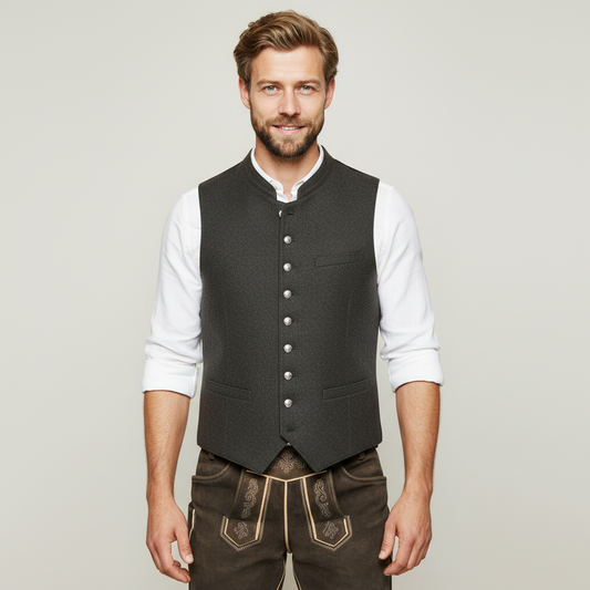 Weste Levon grau von Stockerpoint