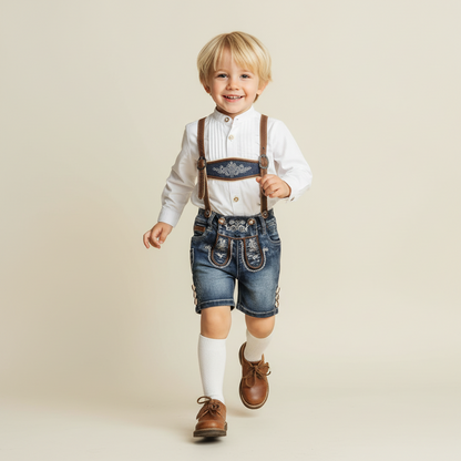 Jeans Shorts K69 Kids blau