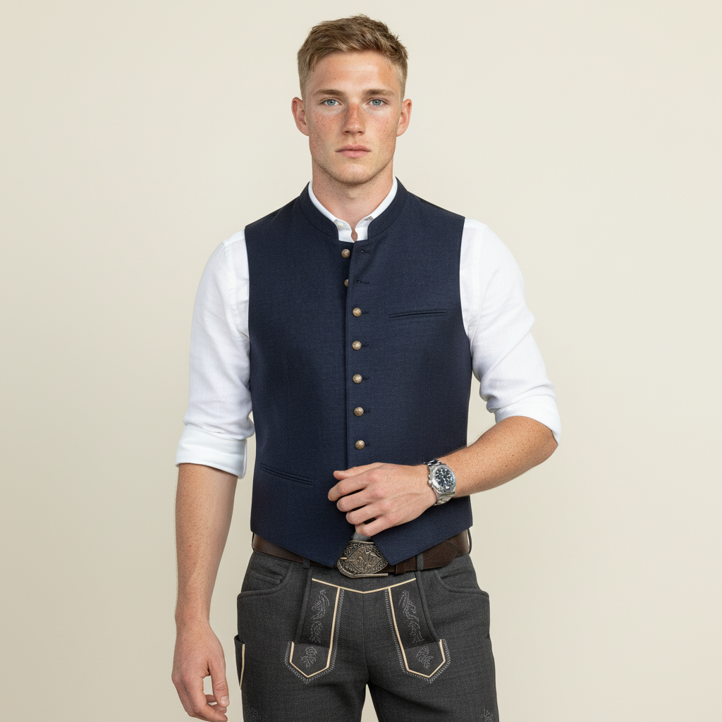 Weste Nick deep ocean blue von MarJo