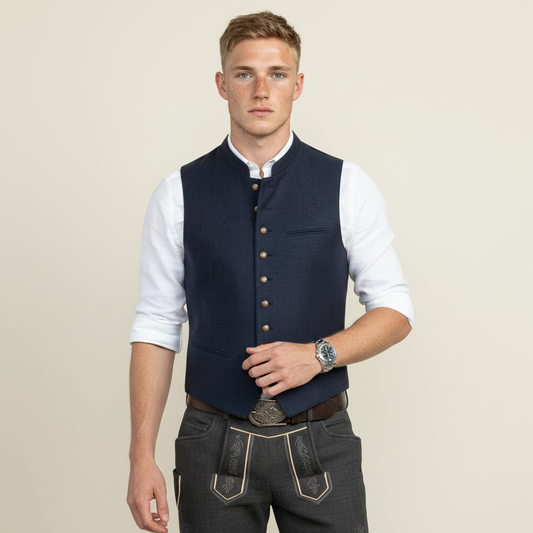 Weste Nick deep ocean blue von MarJo