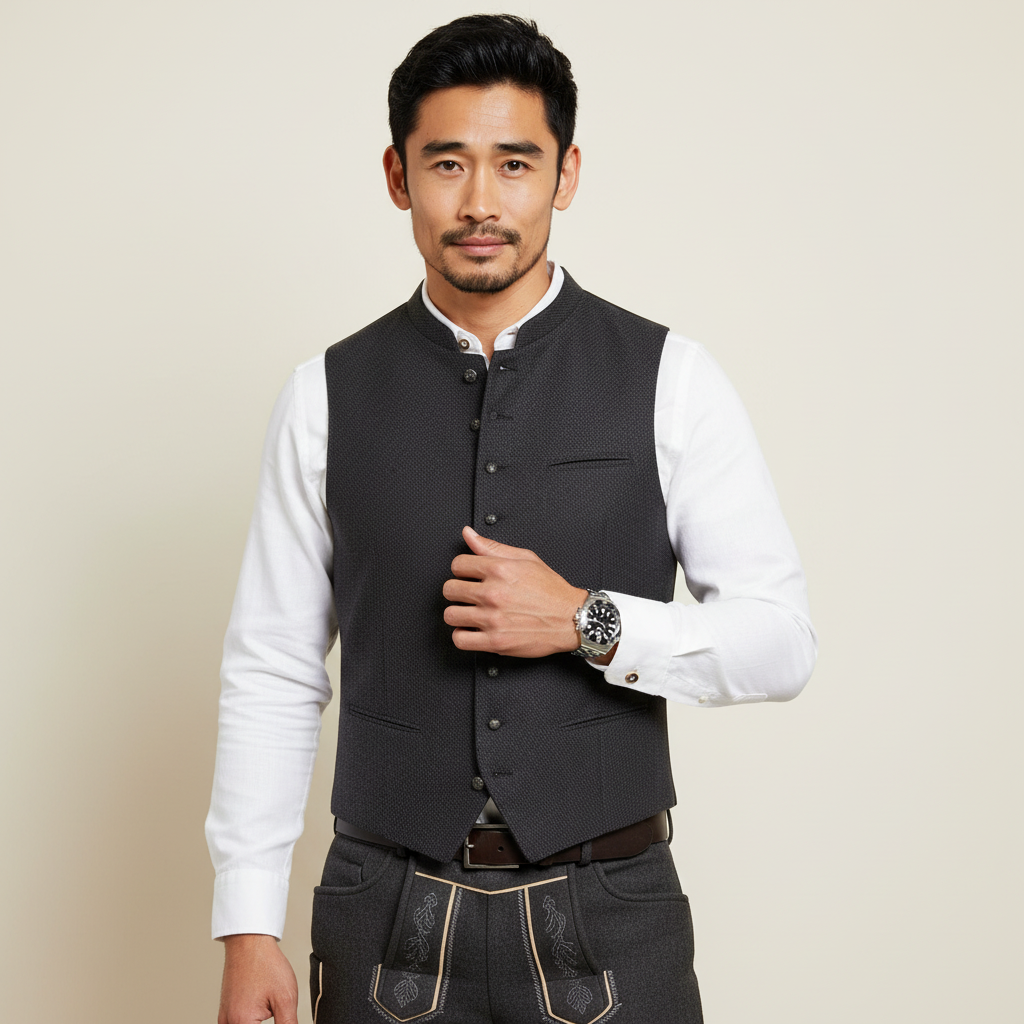 Weste Pleinfeld schwarz von MarJo