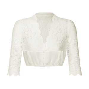 A8 Dirndlbluse Edith creme
