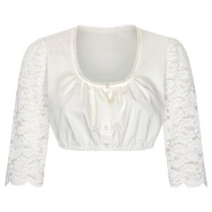 A8 Dirndlbluse Melanie creme
