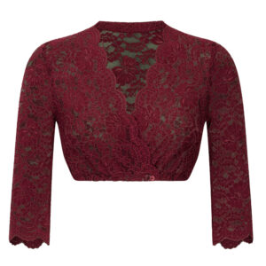 A6 Dirndlbluse Sarah bordeaux