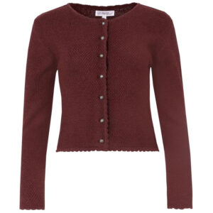 Strickjacke Vilseck mahagoni